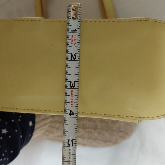 90s Mondani New York Citrus-coloured Tote Shoulder Bag - Picture 14 of 14